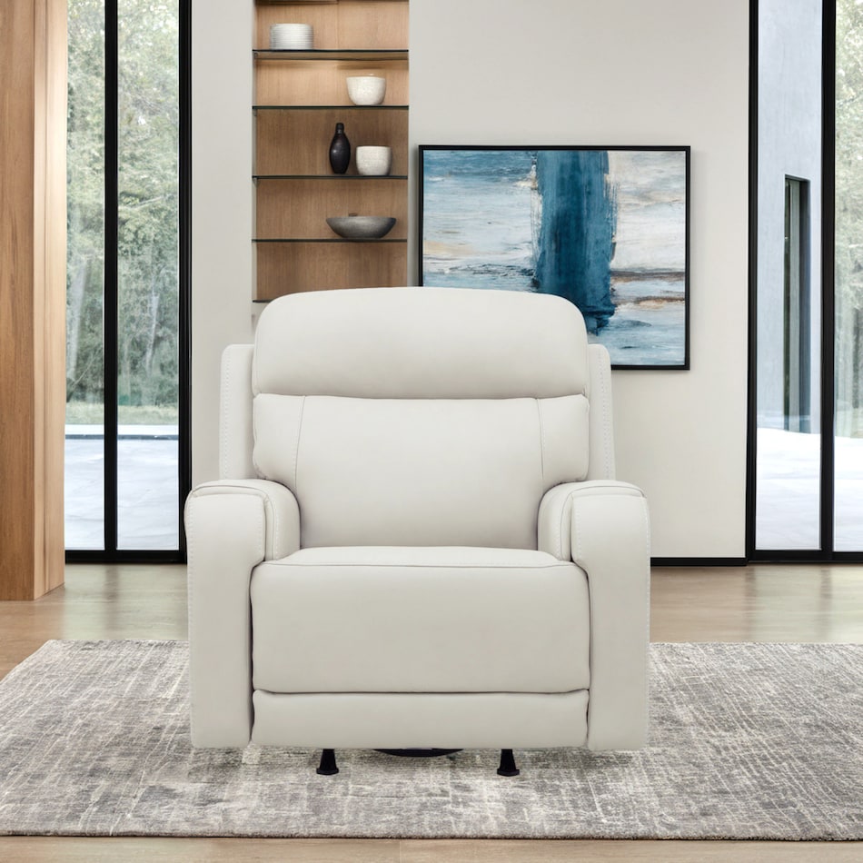  cream recliner   