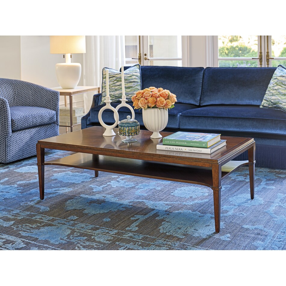  brown occasional tables all   