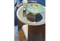  brown occasional tables all   