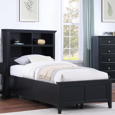 Spencer 2 Twin Bookcase Bed