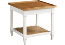  white occasional tables all   