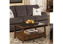  brown occasional tables all   