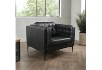  black leather   