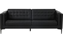  black sofa   