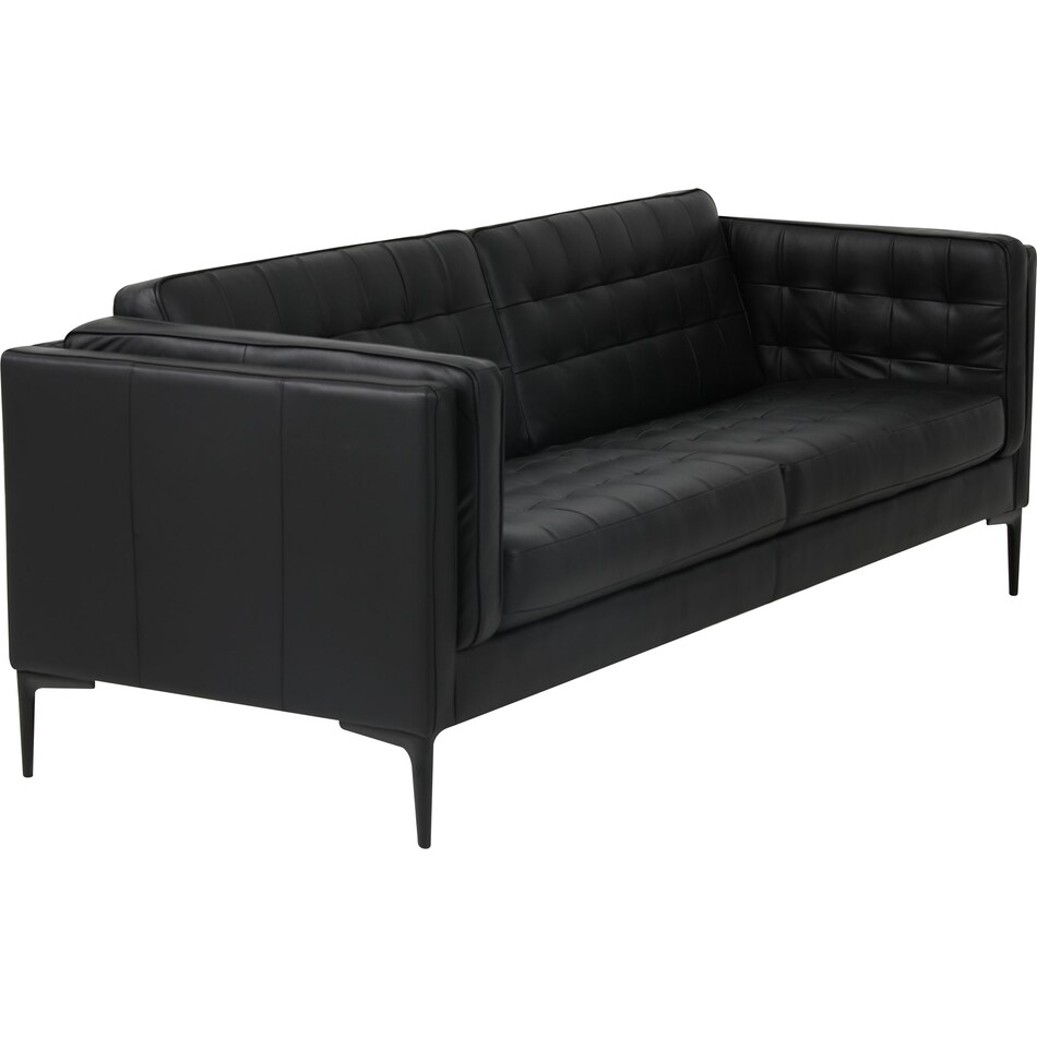  black sofa   