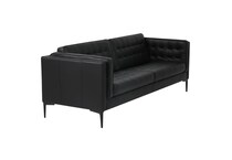  black sofa   
