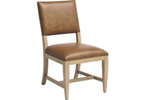  brown dining room chair   