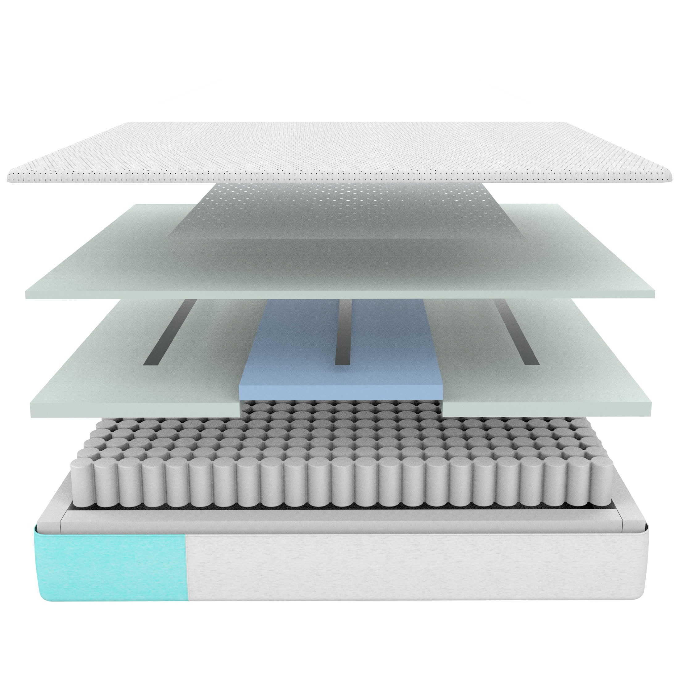 Casper Snow Medium Queen Mattress   2024