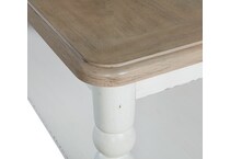  white occasional tables all   