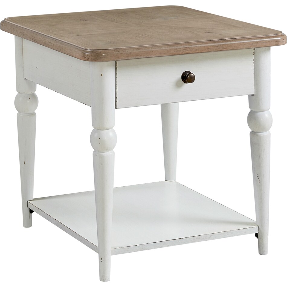  white occasional tables all   