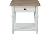  white occasional tables all   