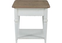  white occasional tables all   