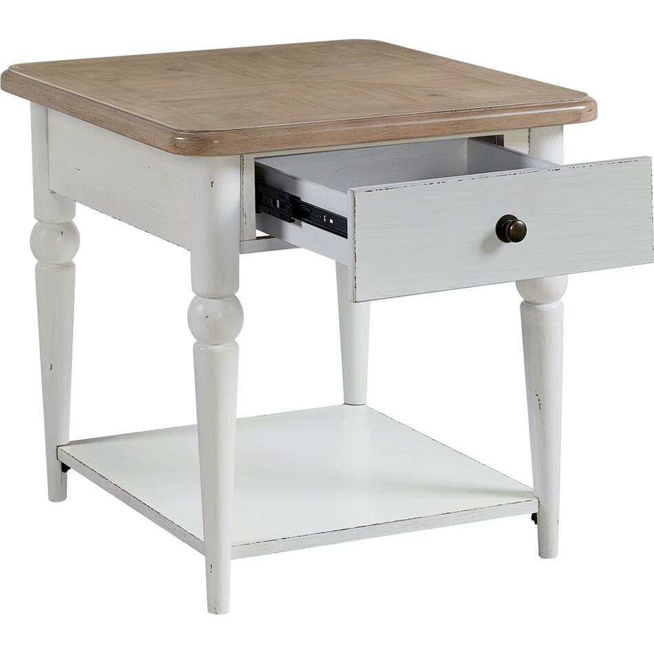  white occasional tables all   