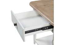  white occasional tables all   