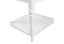  white occasional tables all   