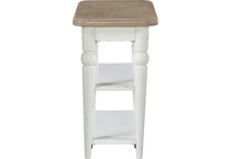  white occasional tables all   