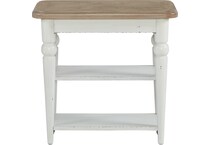  white occasional tables all   
