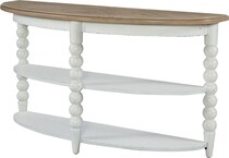  white occasional tables all   