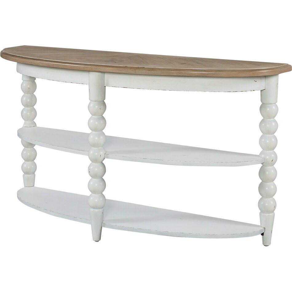  white occasional tables all   
