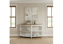  white occasional tables all   