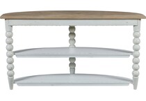  white occasional tables all   