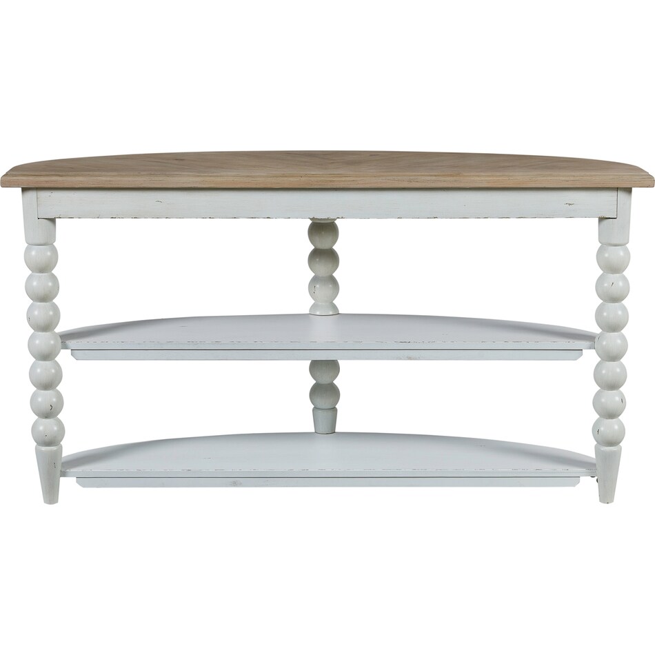  white occasional tables all   