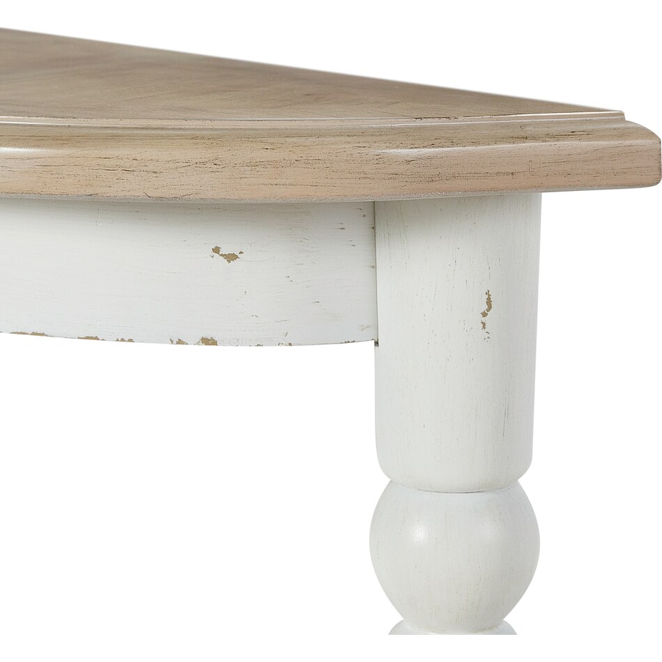  white occasional tables all   