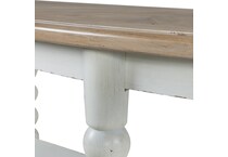  white occasional tables all   